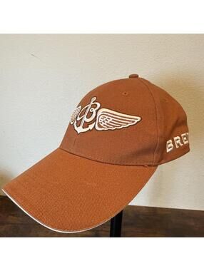 Breitling Promotional Hat – Burnt Orange – Embroidered Logo – New (No Tags)